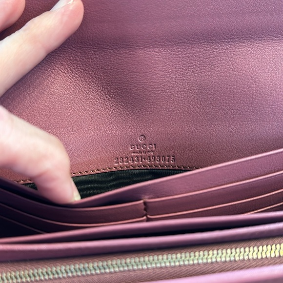Gucci GG canvas/leather long wallet - Picture 5 of 14